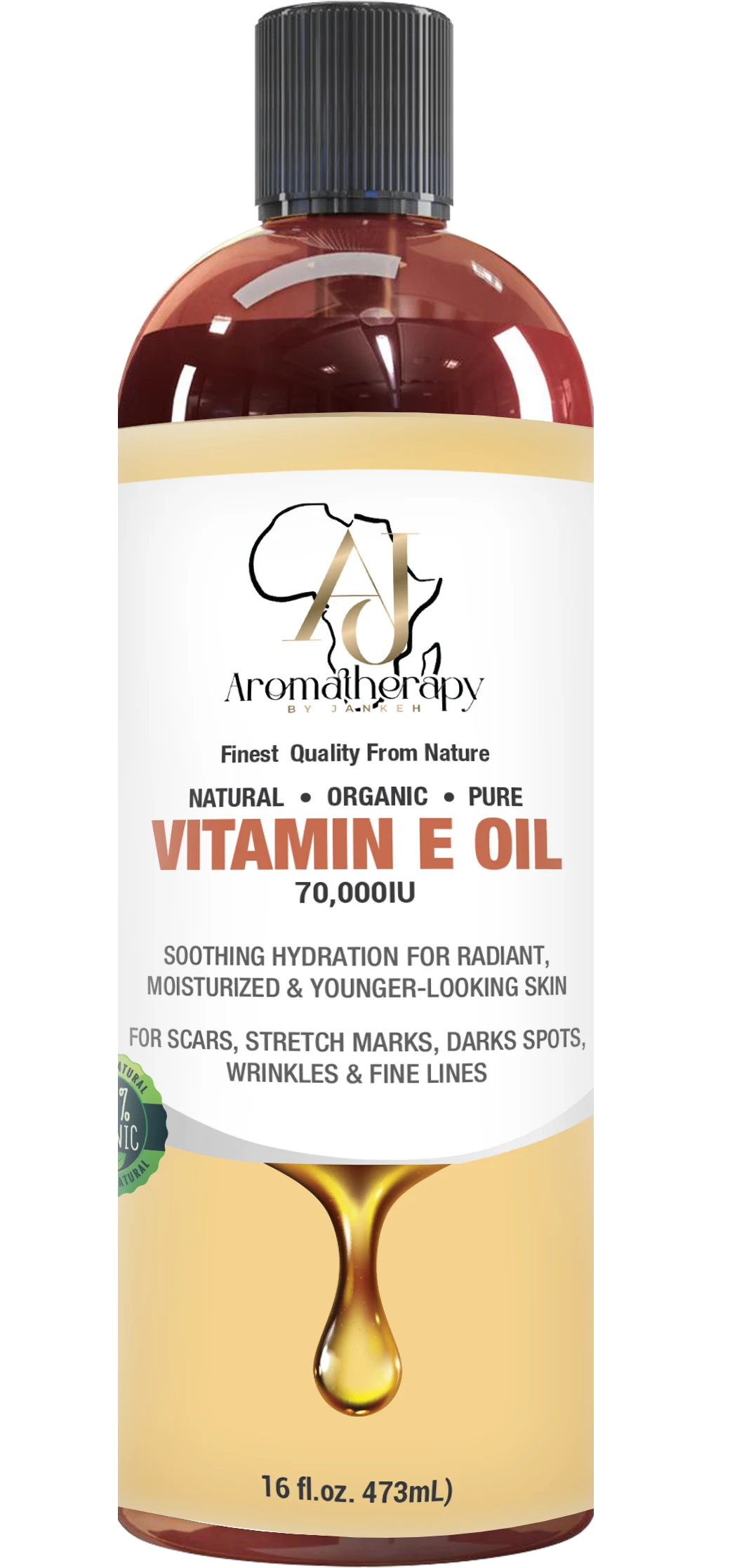 Pure & Organic Vitamin E Oil